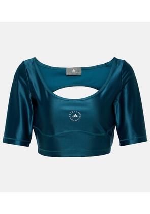 Adidas by Stella McCartney Logo technical crop top