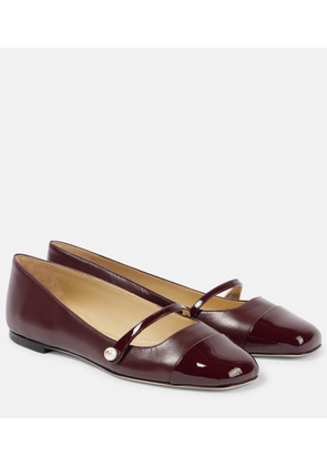 Jimmy Choo Elisa leather Mary Jane flats