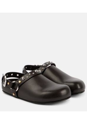 Stella McCartney Elyse studded faux leather clogs