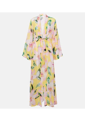 Alexandra Miro Betty floral kaftan