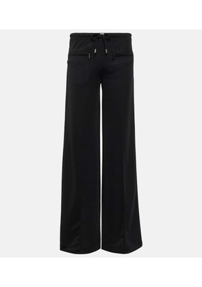 Courreges Interlock logo jersey track pants