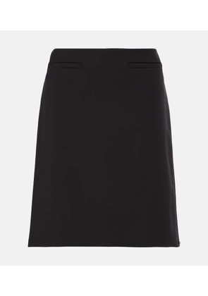 Sportmax Luigia virgin wool miniskirt
