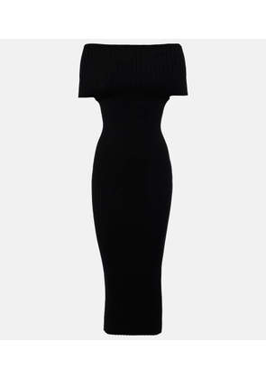 Sportmax Feritos off-shoulder midi dress
