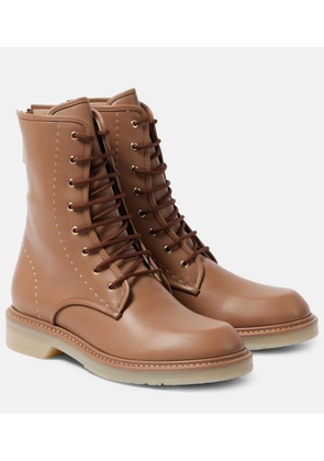 Max Mara Leather ankle boots