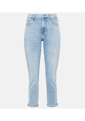 7 For All Mankind Josefina mid-rise slim jeans