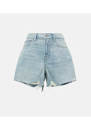 7 For All Mankind Monroe high-rise denim shorts