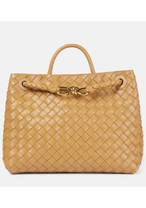 Bottega Veneta Andiamo Intrecciato Medium leather tote bag