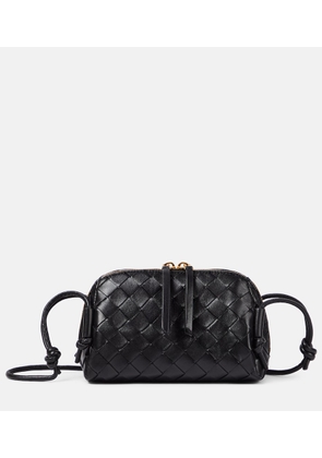 Bottega Veneta Concert Mini Intrecciato leather pouch