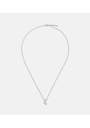 Repossi Serti Sur Vide 18kt white gold pendant necklace with diamonds