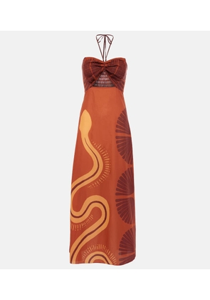 Johanna Ortiz Cotton maxi dress