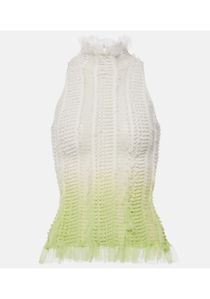 Roberta Einer Angel halterneck top