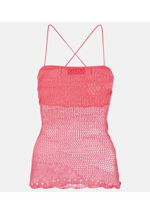 Roberta Einer Alba knitted cotton top