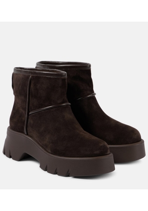 Gianvito Rossi Stormy suede ankle boots