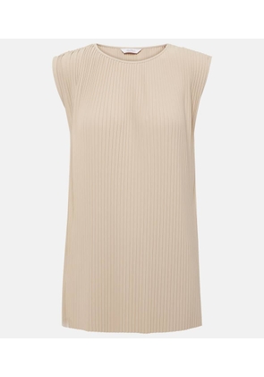 Max Mara Cambusa pleated top