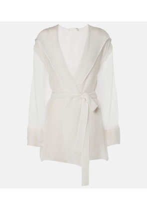 Max Mara Silk chiffon jacket