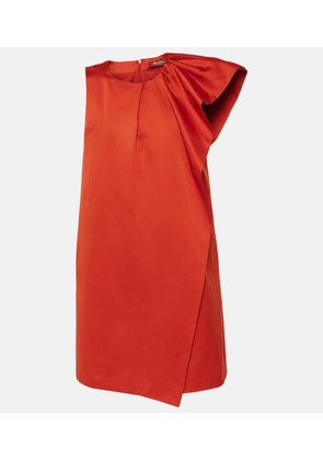 Max Mara Edmea gathered minidress