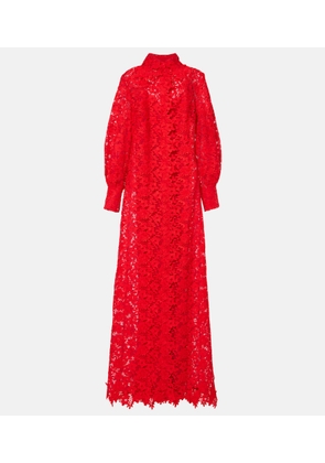 Safiyaa Salma lace belted shirt dress