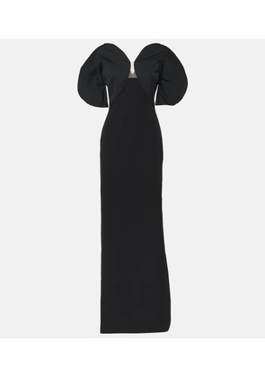 Safiyaa Karla crepe gown