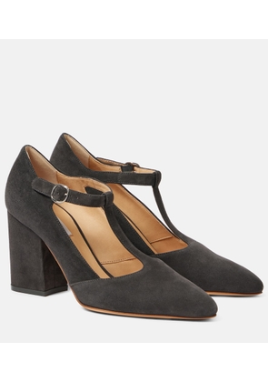 Gabriela Hearst Triana 85 suede pumps