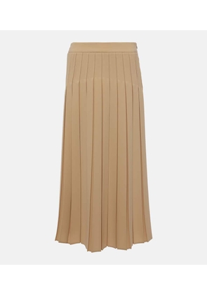 Max Mara Luisa pleated midi skirt