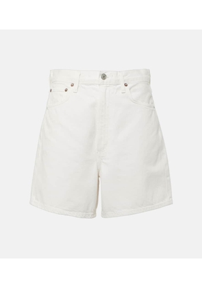 Agolde Stella high-rise denim shorts