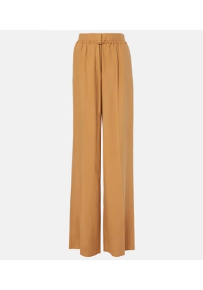 Max Mara Grana silk wide-leg pants