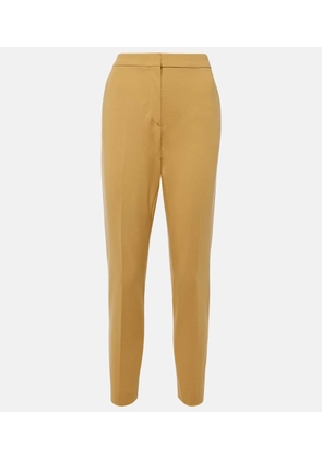 Max Mara Pegno cropped jersey slim pants