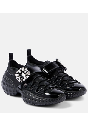 Roger Vivier Viv' Run embellished sneakers