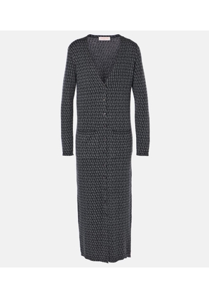 Valentino Toile Iconographe wool maxi dress