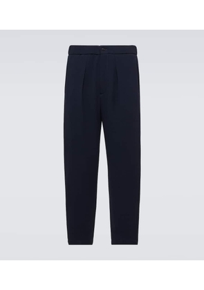 Giorgio Armani Wool-blend straight pants