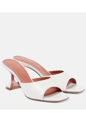 Amina Muaddi Lupita 70 leather mules