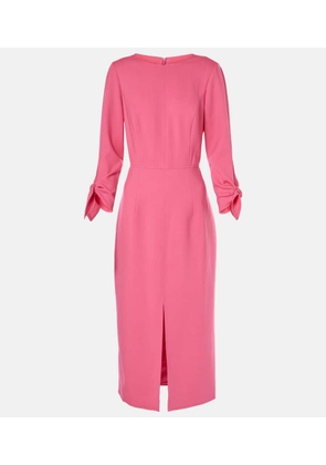 Carolina Herrera Wool-blend midi dress