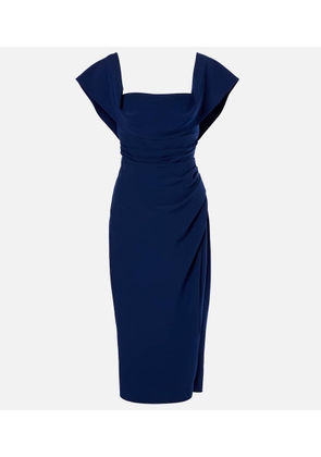 Carolina Herrera Draped midi dress