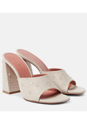 Amina Muaddi Brigitte Slipper 95 mules