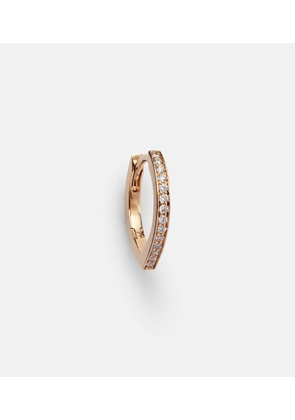 Repossi Antifer 18kt rose gold single earring with diamonds
