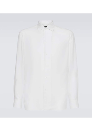 Brioni Cotton and cashmere shirt