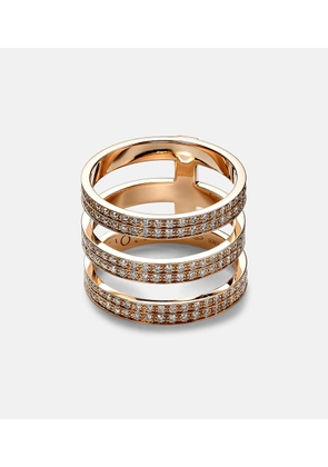 Repossi Berbere 18kt rose gold ring with diamonds