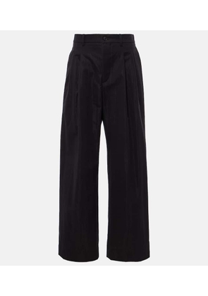 Wardrobe.NYC Cotton-blend drill wide-leg pants