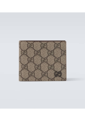Gucci GG faux leather bifold wallet