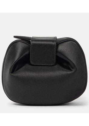 Gabriela Hearst Soft Demi satin clutch