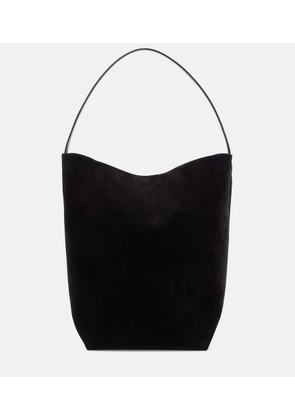 The Row N/S Park Large suede tote bag