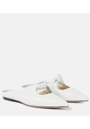 Khaite Rowan leather flats