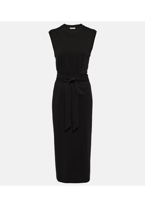 Vince Cotton jersey midi dress