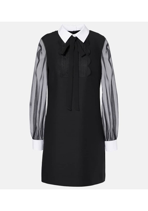 Valentino Crepe Couture minidress