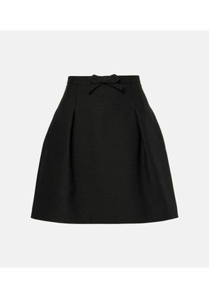 Valentino Crepe Couture miniskirt