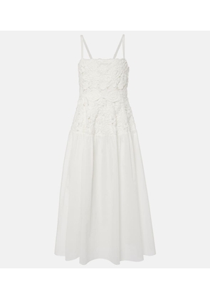 Simkhai Veronica cotton midi dress