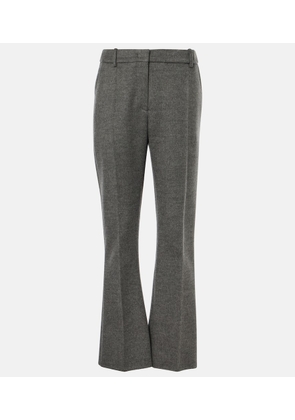 Valentino Mohair and wool flared pants