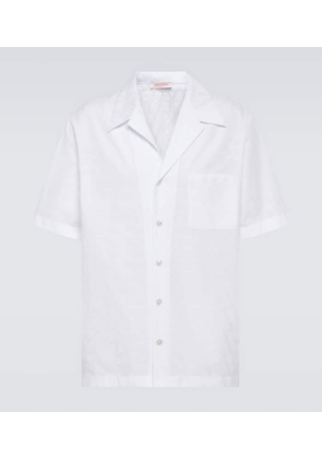 Valentino Oversized cotton poplin shirt