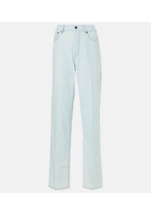 Miu Miu Low-rise straight jeans