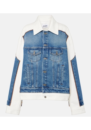 Jean Paul Gaultier Paneled denim jacket
